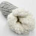 Warm Knitted Fuzzy Ballerina House Slippers